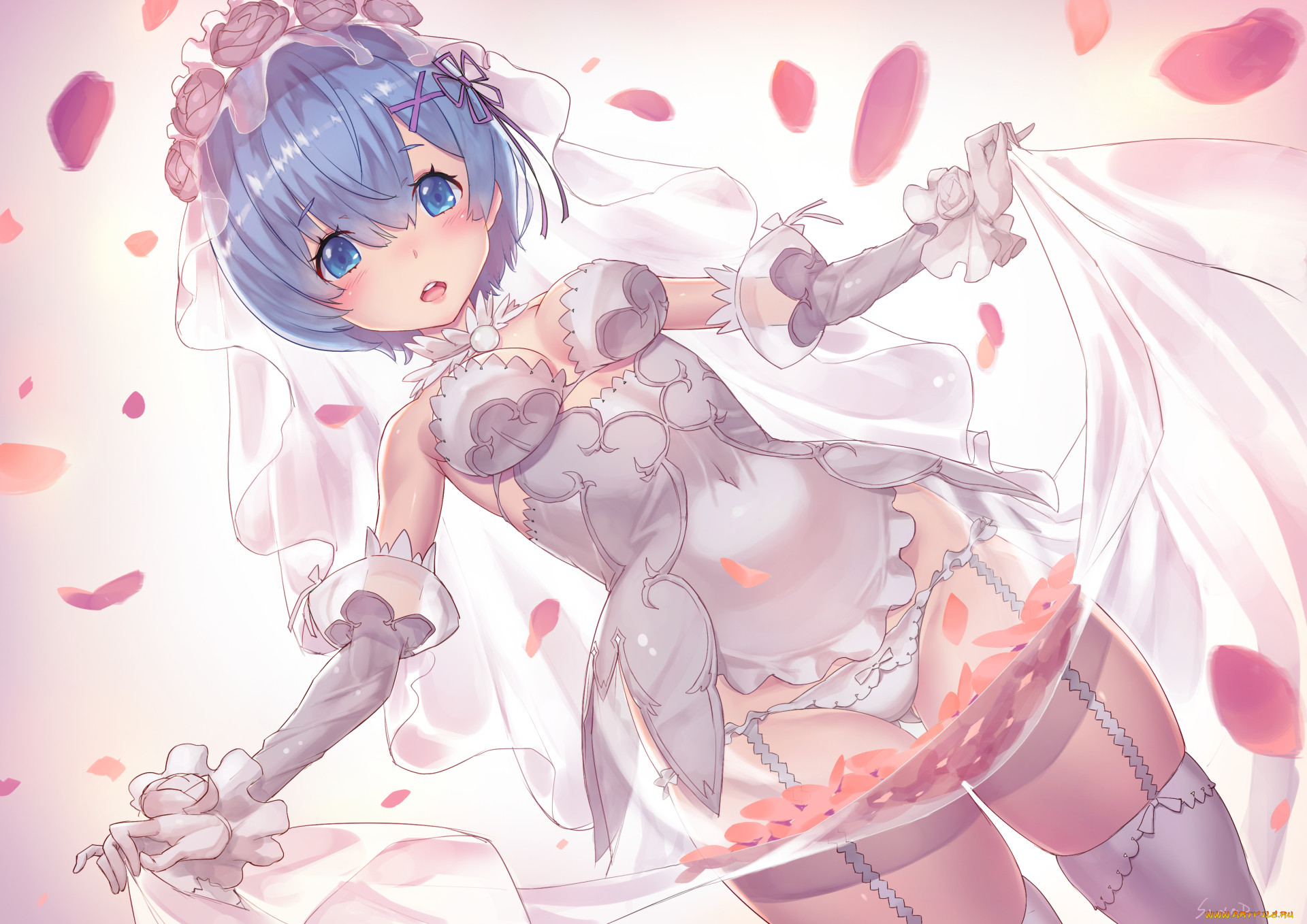 , re,  zero kara hajimeru isekai seikatsu, rem